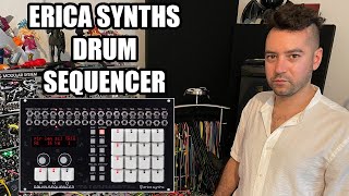 Video thumbnail for ERICA SYNTHS DRUM SEQUENCER JAM by Blush Response