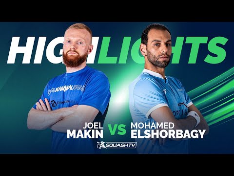 🏴󠁧󠁢󠁥󠁮󠁧󠁿 Mo. ElShorbagy v Makin 🏴󠁧󠁢󠁷󠁬󠁳󠁿 | El Gouna International 2025 | QF HIGHLIGHTS