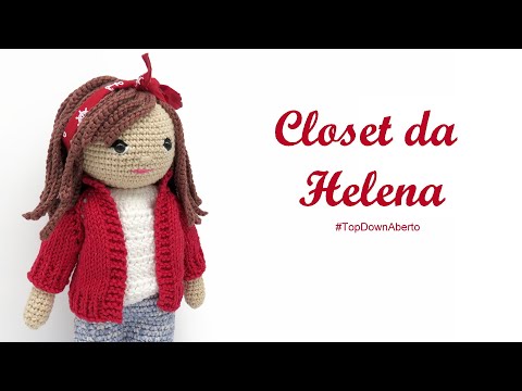 Closet da Helena - TopDown em Tricô -  aberto  -  por @ArteeManhaKids