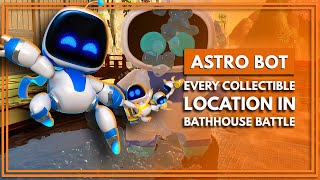 Astro Bot: Bathhouse Battle Collectibles Guide