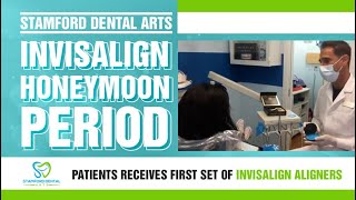 Invisalign Honeymoon Period - Patient Receives First Set of Invisalign Clea