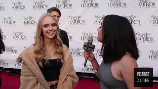 Jessica Belkin Halloween Interview | Queen Mary's Dark Harbor Red Carpet video