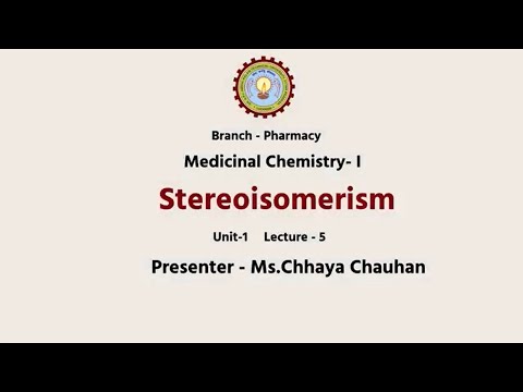 Stereoisomerism