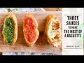 3 Simple Sauces to Jazz up an Ordinary Baguette | Easy & Delicious Recipes