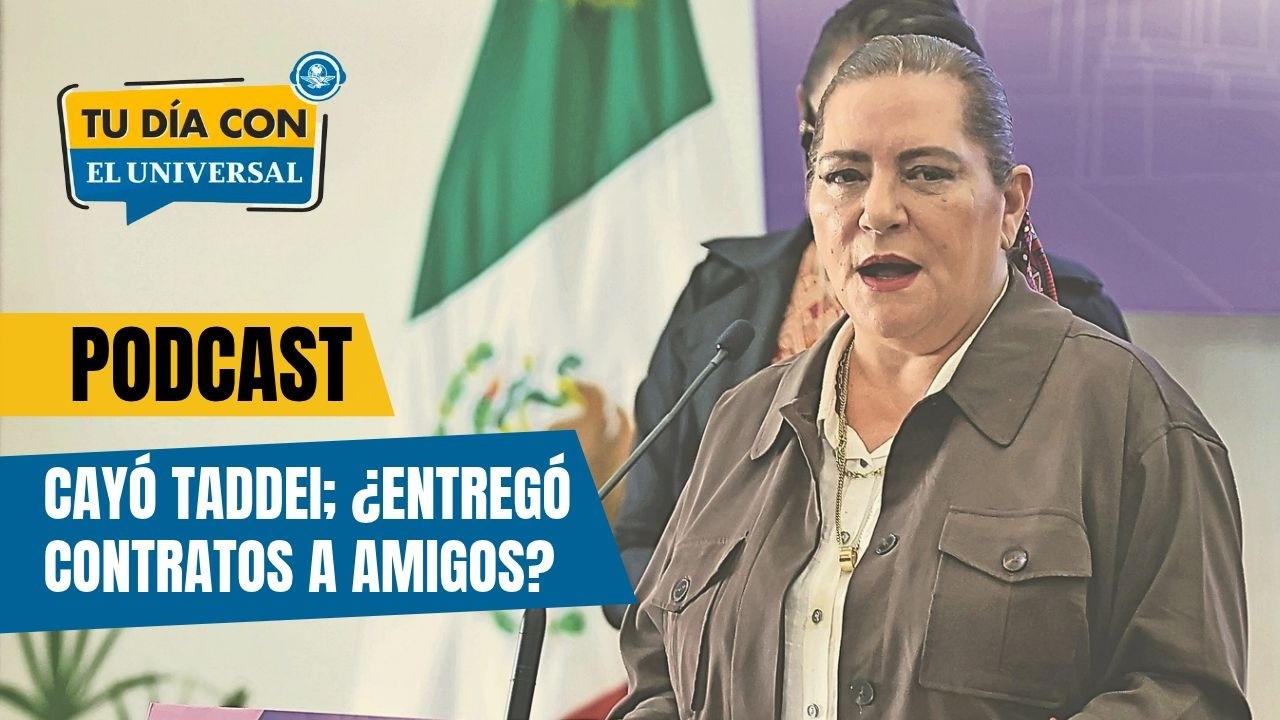 Cayó Taddei; entregó contratos por mil MDP a empresas favoritas | TU DÍA CON EL UNIVERSAL