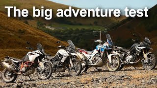 Download lagu Adventure Bike Test 2018 (under 1100cc): KTM vs Honda vs Triumph vs BMW mp3