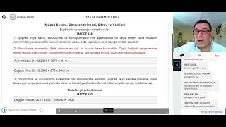 İstanbul Barosu CMK Eğitim Semineri - 1