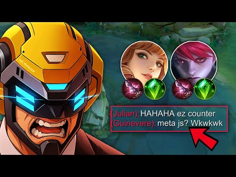 GLOBAL JOHNSON ANTI-MAGIC DAMAGE BUILD 😱 MAGE CAN'T SURVIVE