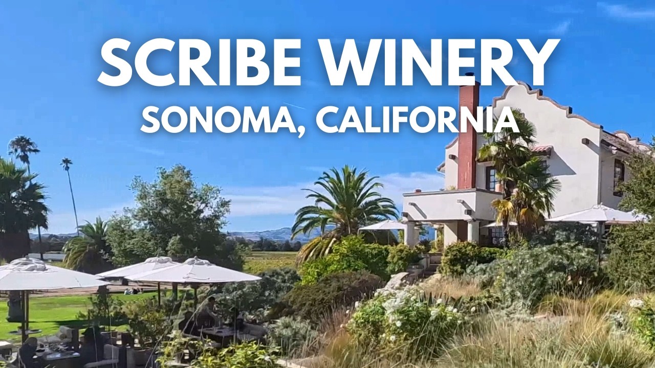 See inside the exclusive Scribe Winery in Sonoma, California