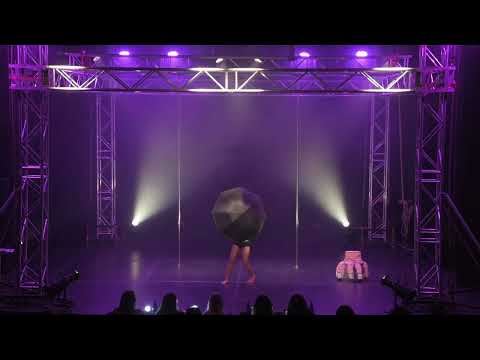 Valeria Moreno - 1er lugar Infantil Intermedio Pole Art Colombia 2023