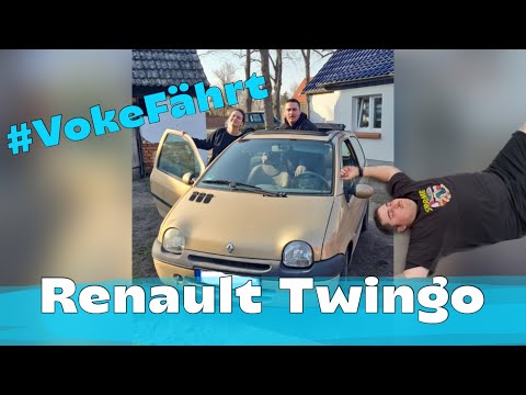 Voke drives a Renault Twingo! A small car legend! Drifting with the Twingo?! || VOKE #twingo