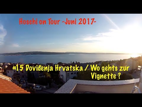 Alpen & Adria TourVlog #15 Doviđenja Hrvatska / Wo gehts zur Vignette? BMW R1200 R Motorradtour