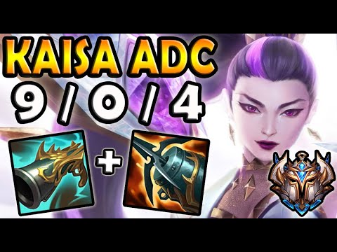 Kaisa vs Caitlyn [ PERFECT KDA ] ADC - Korea Challenger Patch 10.24 ✅