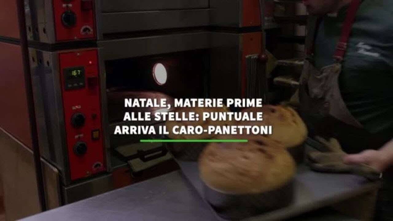 Materie prime alle stelle. E puntuale arriva il caro-panettoni