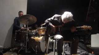(Short clip): Marc Ribot, George Spanos, James Ilgenfritz improvisation at the Stone (2/2/2014)