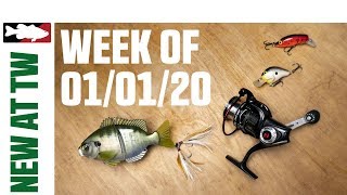 What's New At Tackle Warehouse 1/1/20
