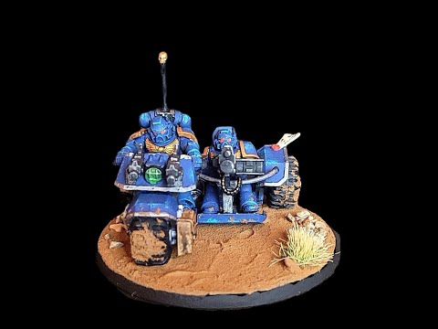 Space Marine Attack Bike