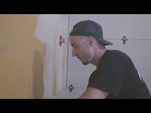 Step 3: Drylaying - Cutting Large Tiles