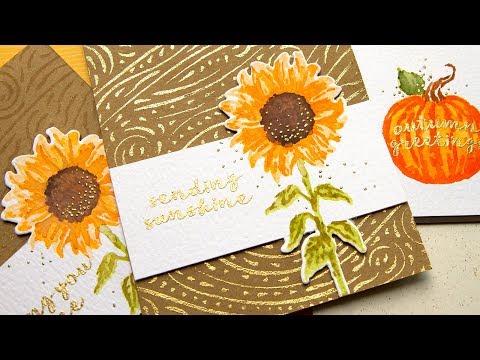 Faux Watercolor (Stamp Layering with Markers)