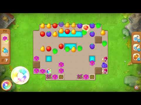 Gardenscapes 741 Level - 12 moves - NO BooSTERS