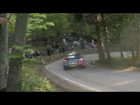 Pucci Grossi e Gianfranco Cunico al Rally Abeti e Abetone IRCup 2009