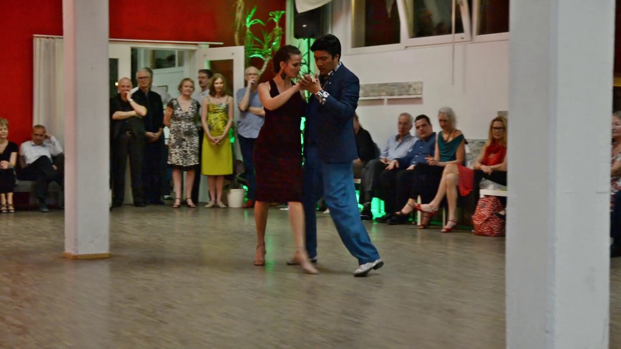 Leo Mosqueda und Carina Lucca, Milonga Solidaria Heidelberg, 3 of 3