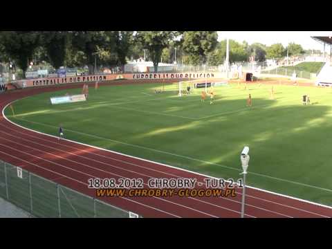18.08.2012 Chrobry - Tur Turek (bramki)