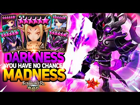 HE LOVES TO PLAY WITH HIS DARK ARMY in Summoners War
