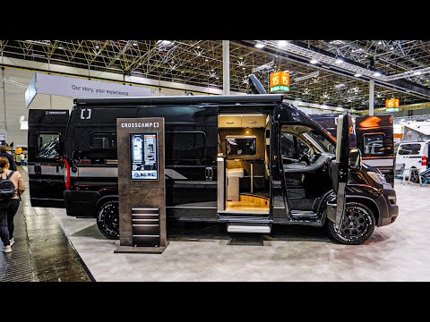 CROSSCAMP FULL 600 REVIEW at Caravan Salon Düsseldorf 2023! The best sport campervan for 2 people?