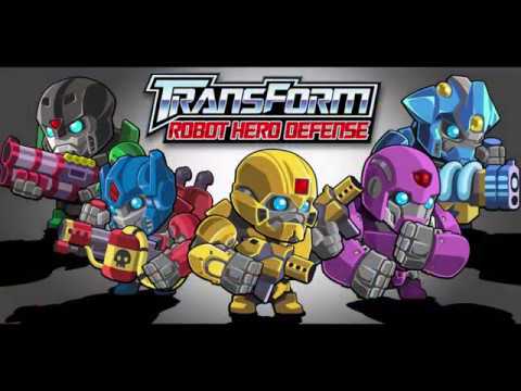 Transform Robot Defense Hero Fighter Video