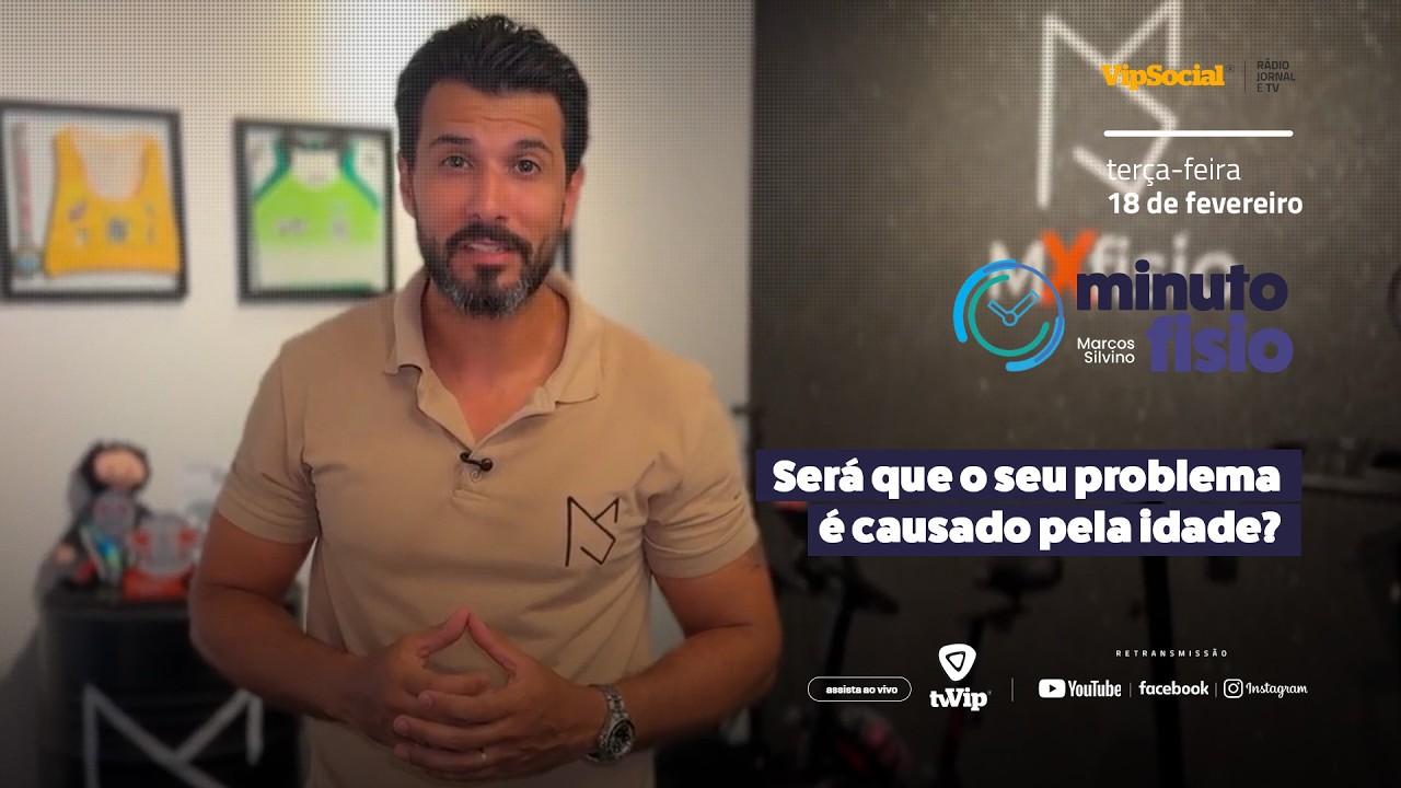 Minuto Fisio: Será mesmo que o seu problema é causado pela idade?