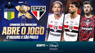O'HIGGINS X SÃO PAULO AO VIVO: PRÉ-JOGO DA SUL-AMERICANA | ESPN