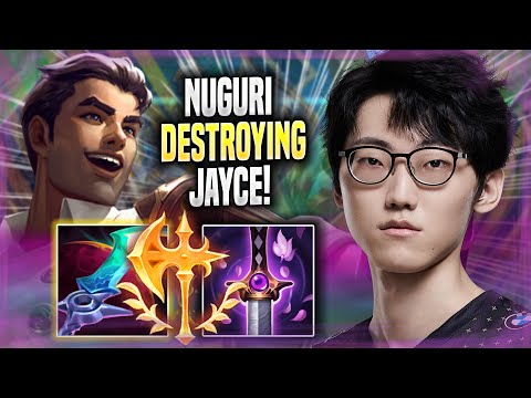 NUGURI DESTROYING WITH JAYCE! - Nuguri Plays Jayce TOP vs Irelia! | Season 2022
