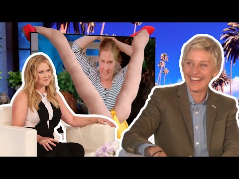 5 Times Amy Schumer Made Ellen Laugh So Hard She Cried
