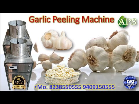 Dry Garlic Skin Remover Machine