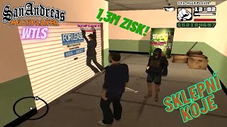 ZAROBILI SME 1,3M NA SKLEPNÍ KÓJI! | GTA SAMP - WTLS | CZ/SK