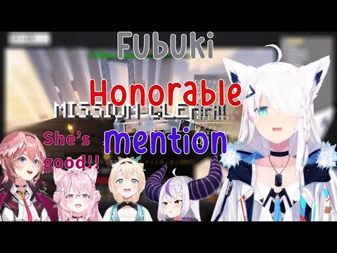 Fubuki Honorable Mention for HoloX Minecraft Event Moments!!!!