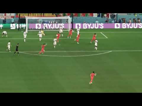 Korea scores equalizing goal by Kim younggwon!! I Korea vs Portugal I Qatar 2022