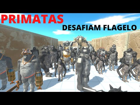 Primatas Desafiam Flagelo  - Primates Defy Scourge   ARBS