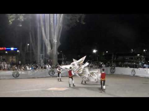 Tenzone Aurea Bra 2016 Finale Coppia Rione Lama - Marciante Petarra