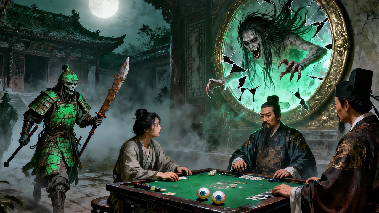 【MULTISUB】【悬疑冒险】荒村出現腐甲陰兵夜行；活人以命為注參與賭局，骰子竟是受害者眼球；銅鏡中湧