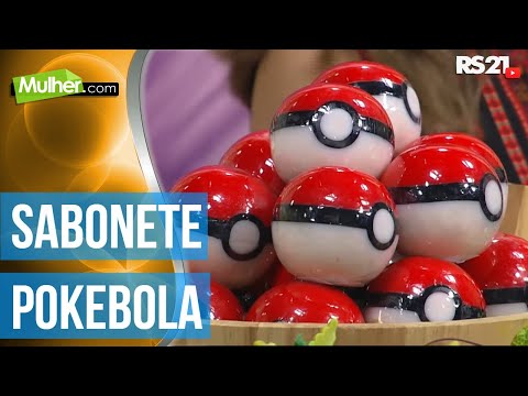 Mulher.com - 20/09/2016 - Sabonete pokebola - Peter Paiva P2