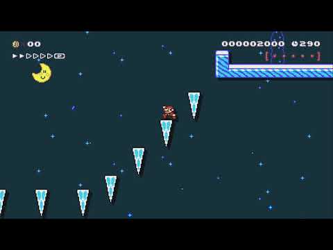 Icy Wonderland by InvaderAl - Super Mario Maker 2 - No Commentary 1bw