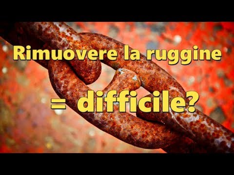 MC 51 rimuovere ruggine Italian