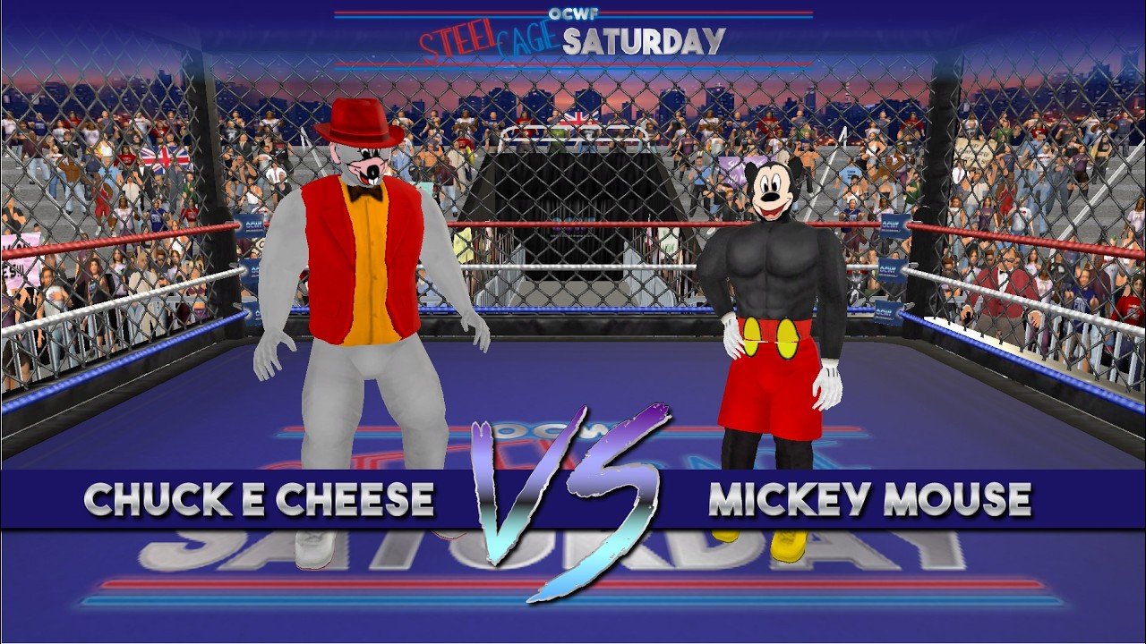 OCWF S1468 Chuck E Cheese VS Mickey Mouse