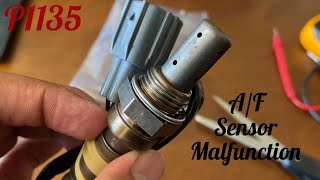 P1135 Sensor Replacement