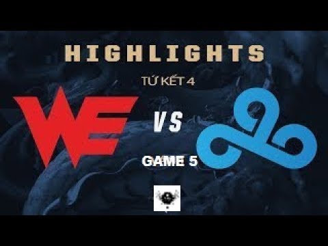 WE vs C9 [Game 5] [Highlights] 2017 World Championship Team World Elites vs Team Cloud 9