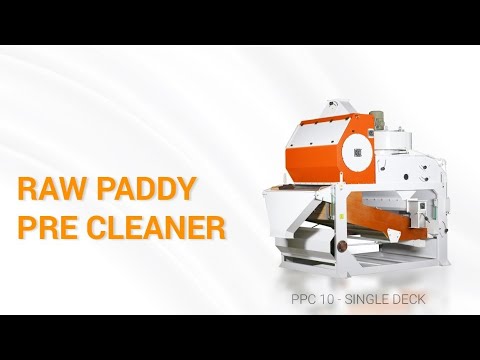 Raw Paddy Pre Cleaner