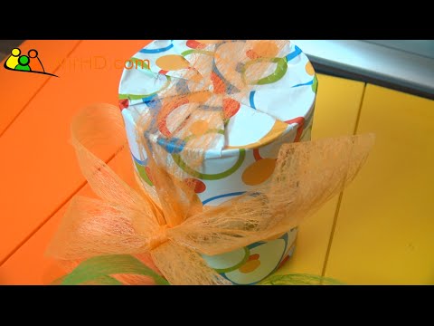 Runde Geschenke verpacken, rundes Geschenk einpacken - Weihnachten Weihnachtsgeschenke