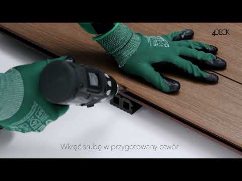 Film instruktażowy | Instruktaż montażu desek tarasowych | Studyjny film instruktażowy | Film desek